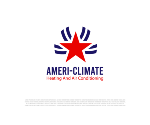 Ameri-Climate Heating And Air Conditioning | Logo Design by Ng V Duc