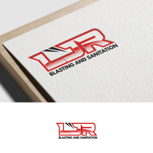 LJR Blasting & Sanitation | Diseño de Logo por nzdesigners
