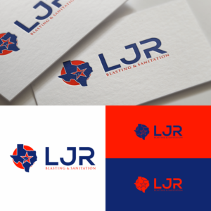 LJR Blasting & Sanitation | Logo Design by Cah RE 2