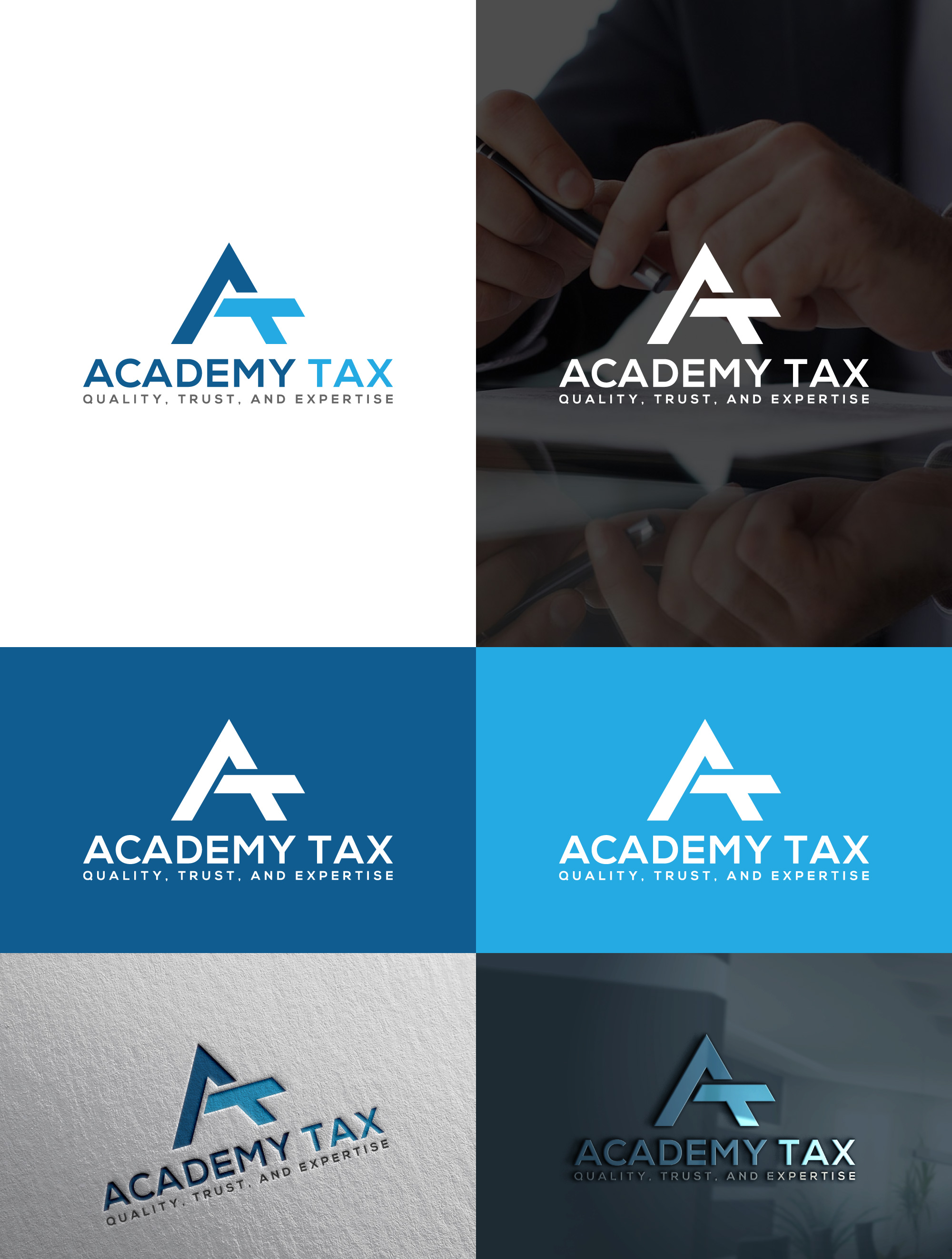 Logo Design by JAHID BIN JAFAR for Academy Tax | Design #24994426