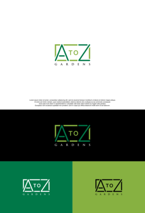 A to Z or A to Z Gardens | Logo-Design von siti MWDesign