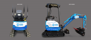 Excavator Wrap/Car wrap similar | Diseño Gráfico por avi's