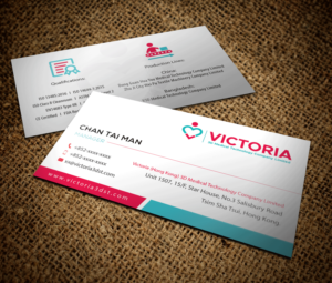 Business Card Design for an international medical business | Visitenkarten-Design von Riz'