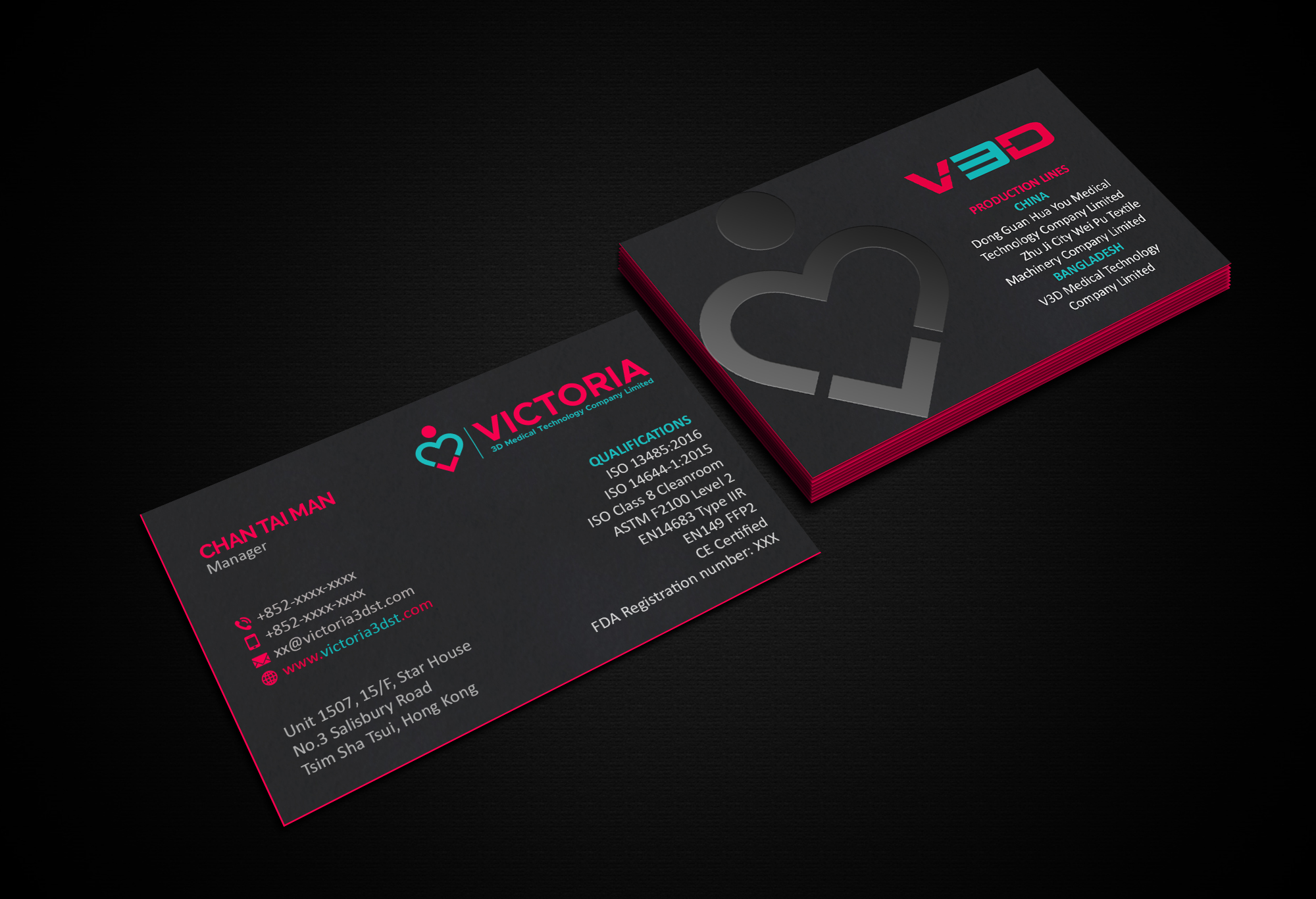 Business Card Design by Creations Box 2015 for this project | Design #24988037