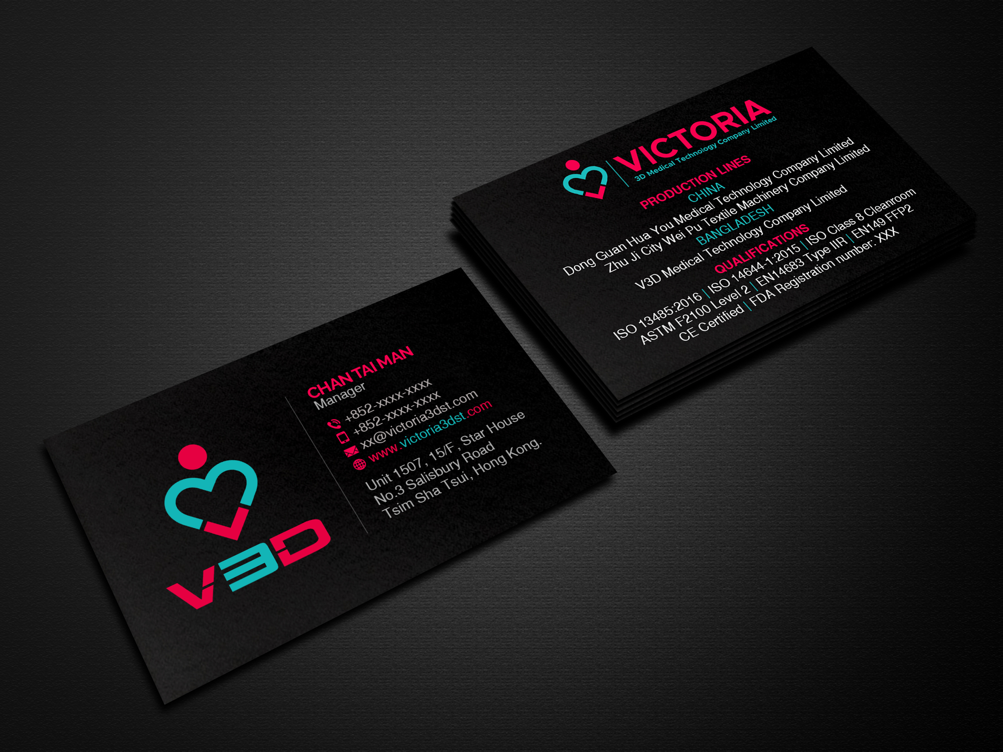 Business Card Design by Creations Box 2015 for this project | Design #24988039