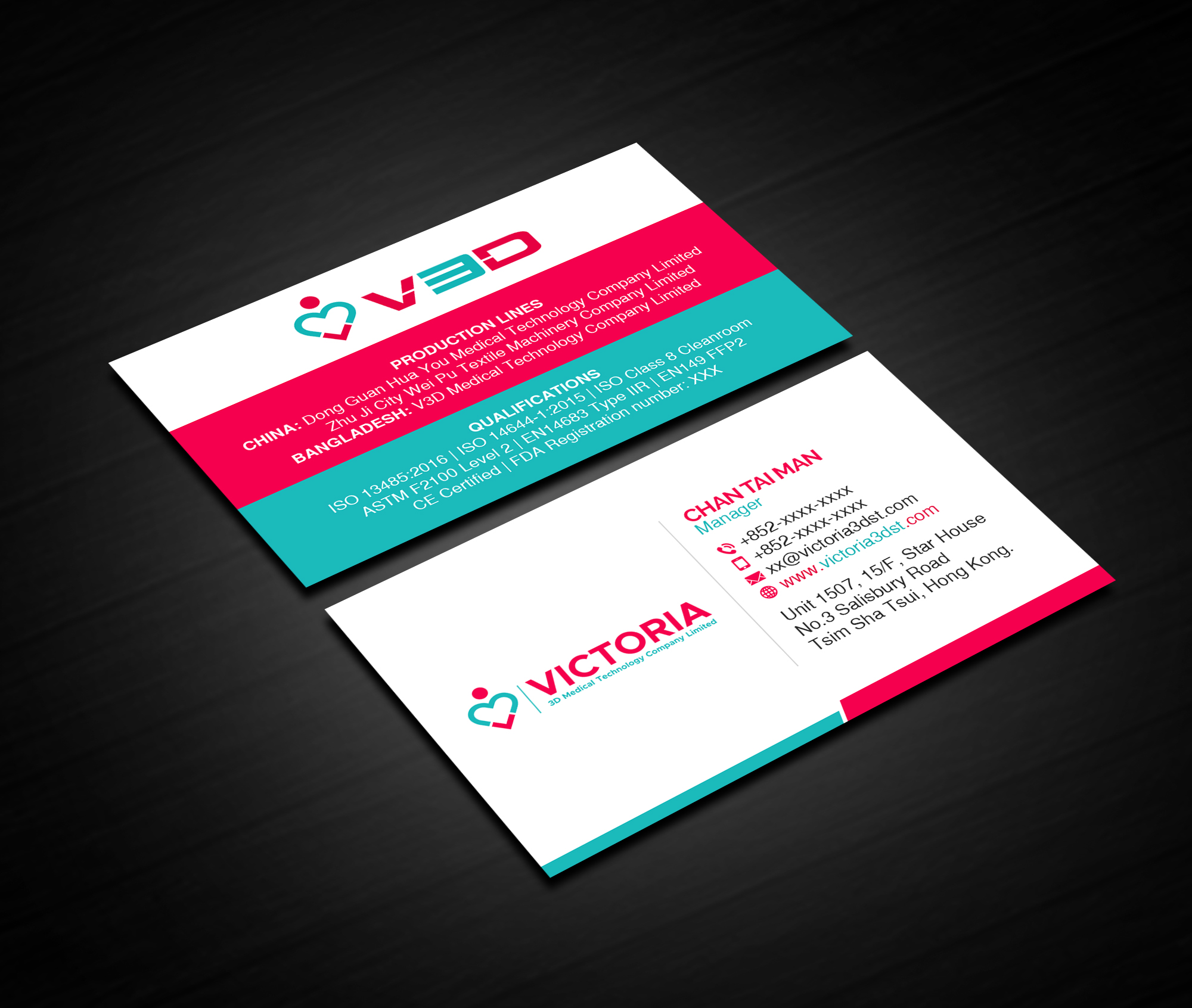 Business Card Design by Creations Box 2015 for this project | Design #24988045