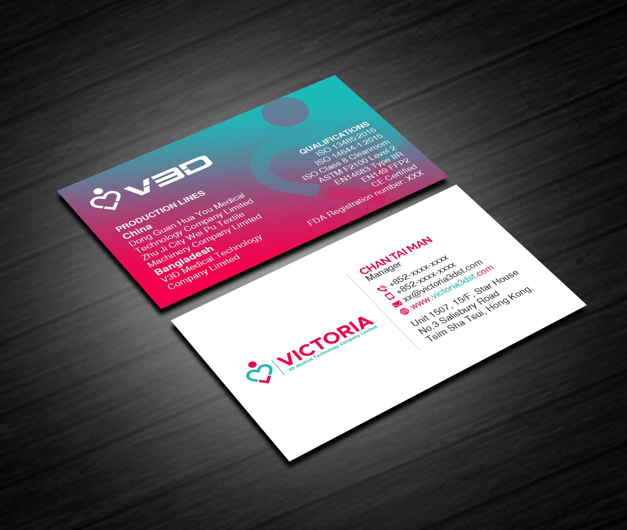 Business Card Design by Creations Box 2015 for this project | Design #24988046