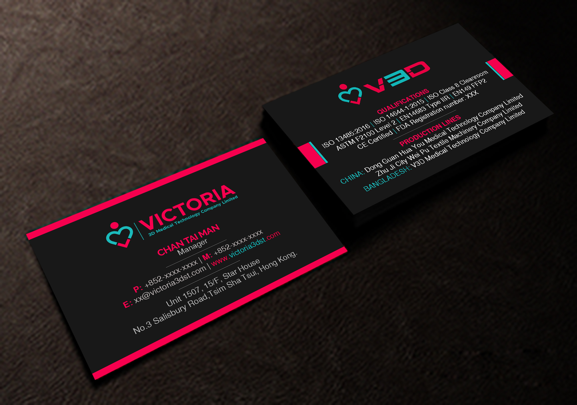 Business Card Design by Creations Box 2015 for this project | Design #24988657