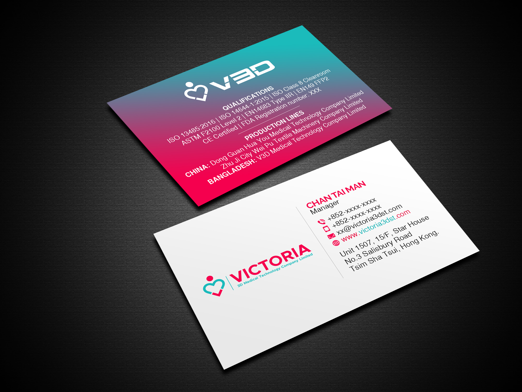 Business Card Design by Creations Box 2015 for this project | Design #24988659