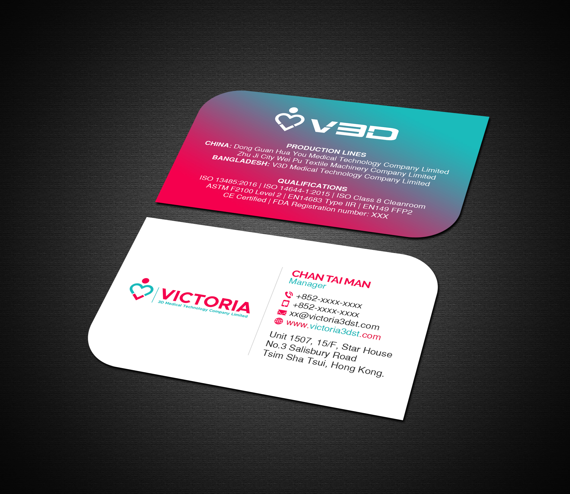 Visitenkarten-Design von Creations Box 2015 für dieses Projekt | Design #24991964