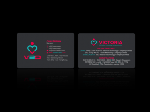 Visitenkarten-Design von Creations Box 2015 für dieses Projekt | Design: #24991972
