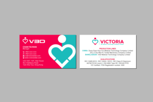 Visitenkarten-Design von Creations Box 2015 für dieses Projekt | Design: #24991974