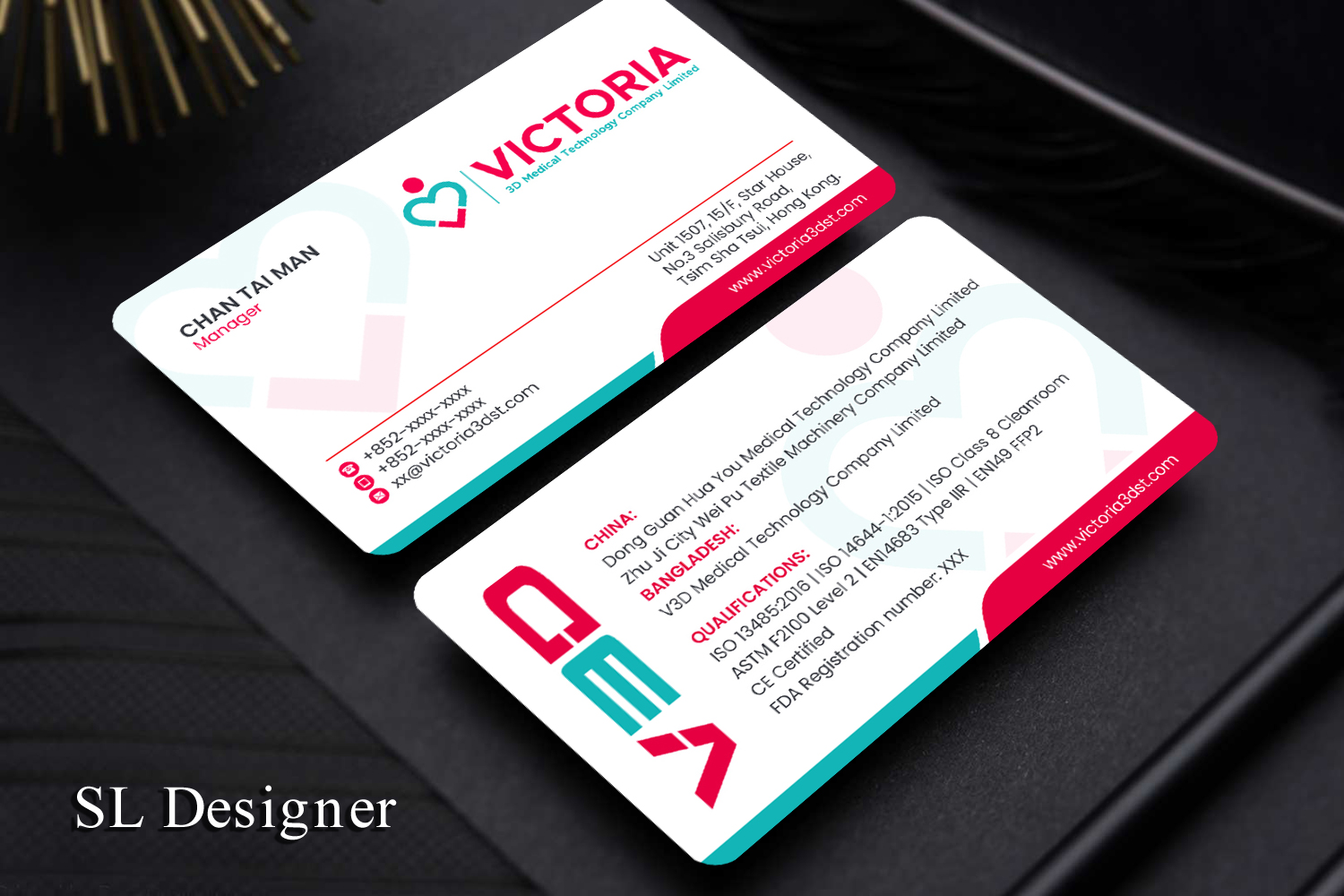 Business Card Design by SL Designer for this project | Design #24988862