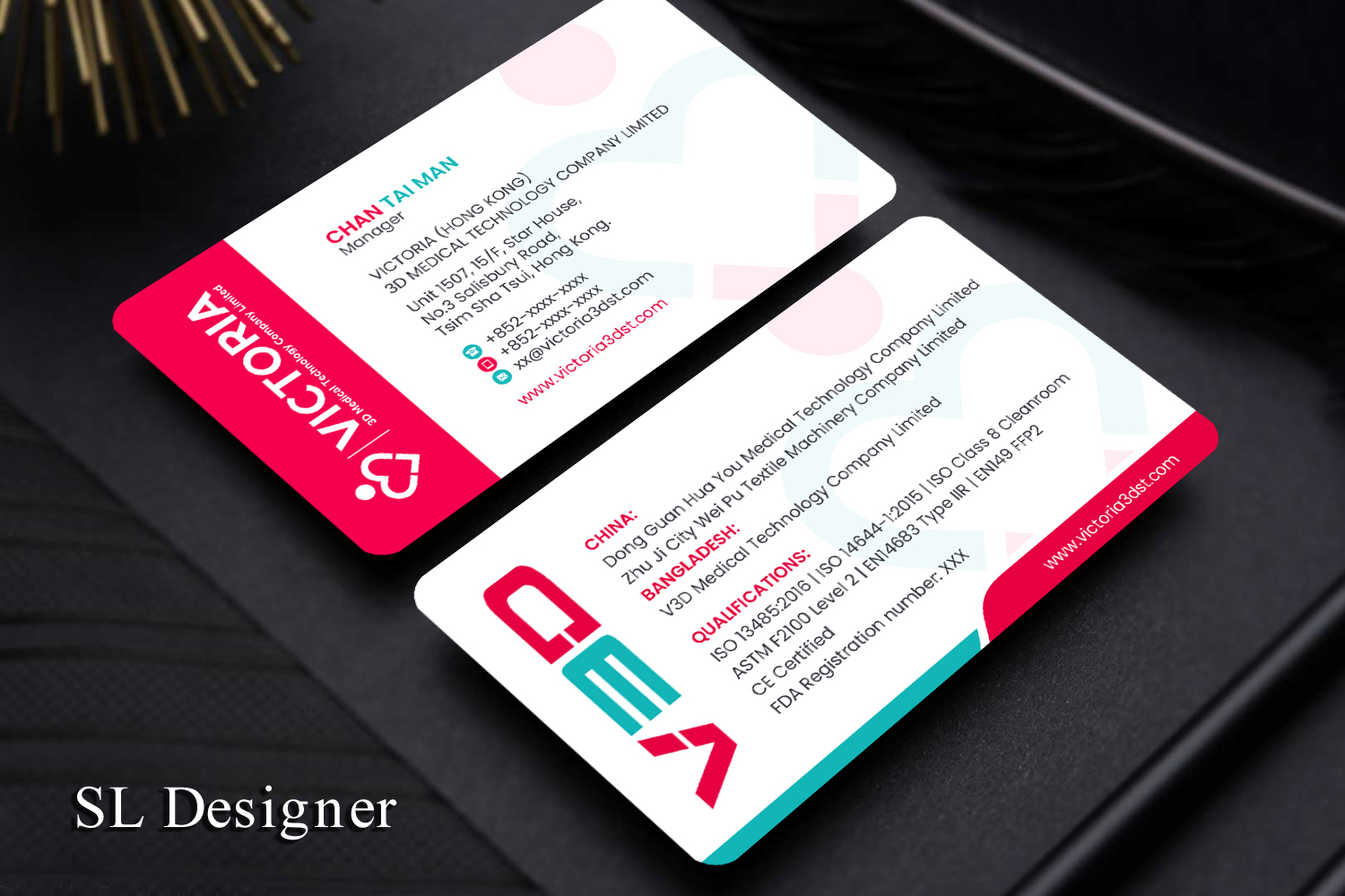 Business Card Design by SL Designer for this project | Design #24991403