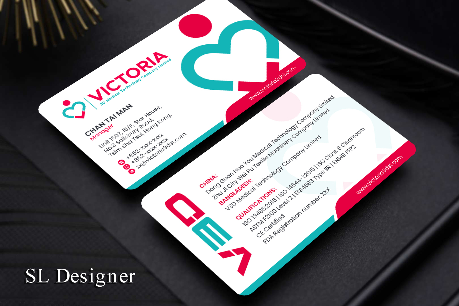 Business Card Design by SL Designer for this project | Design #24991404