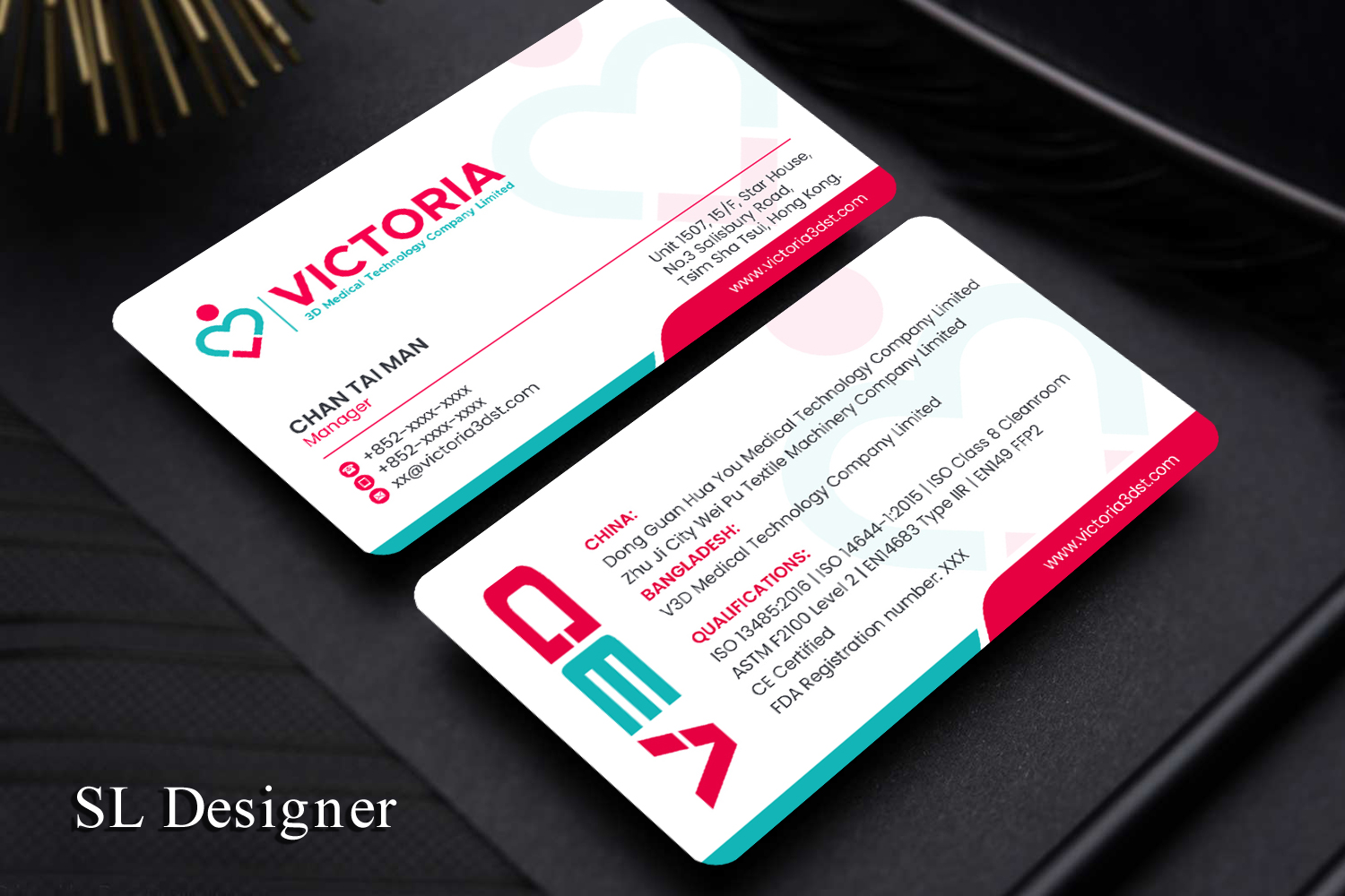 Business Card Design by SL Designer for this project | Design #24991405