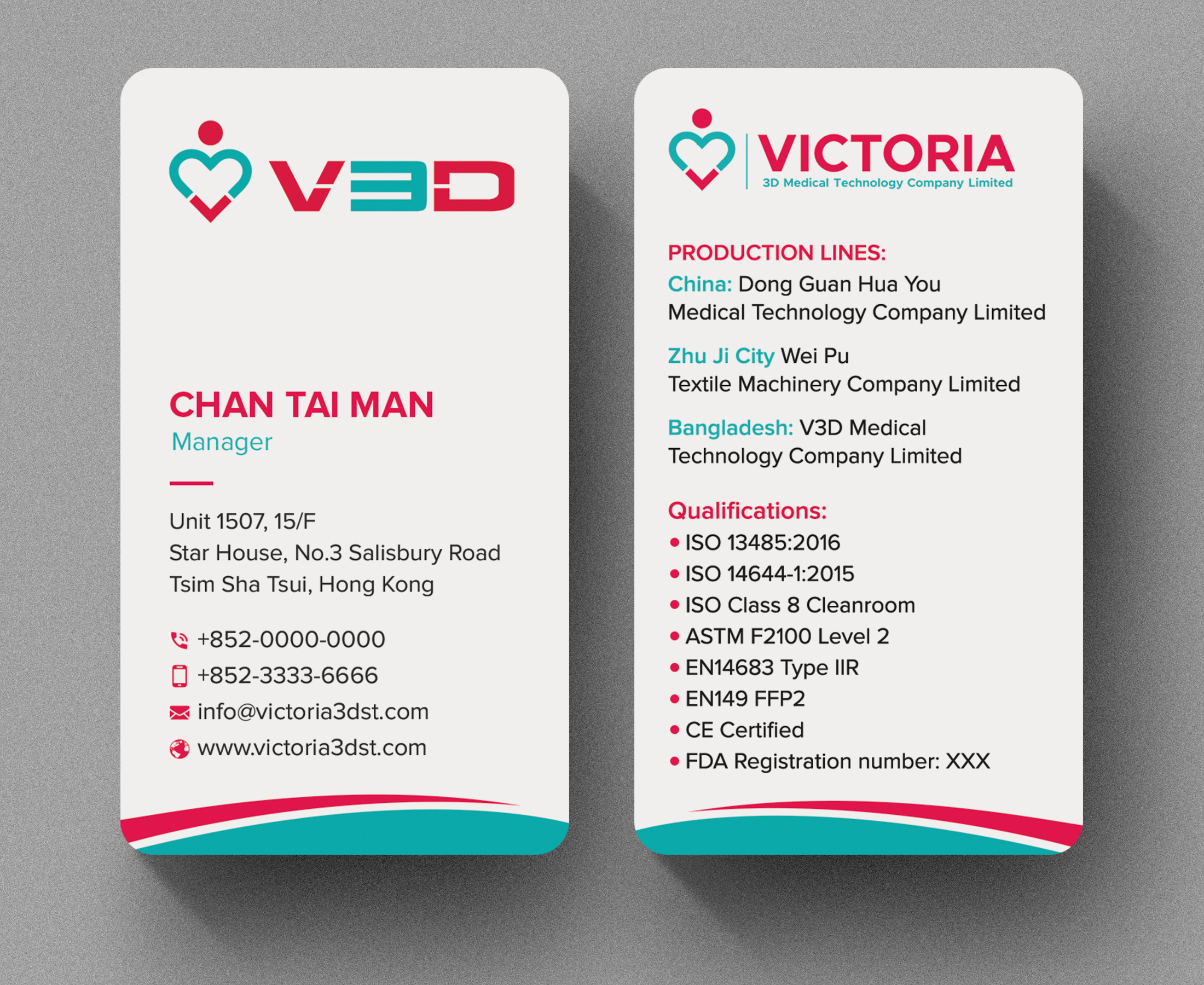 Business Card Design by sabbir049 for this project | Design #24989765