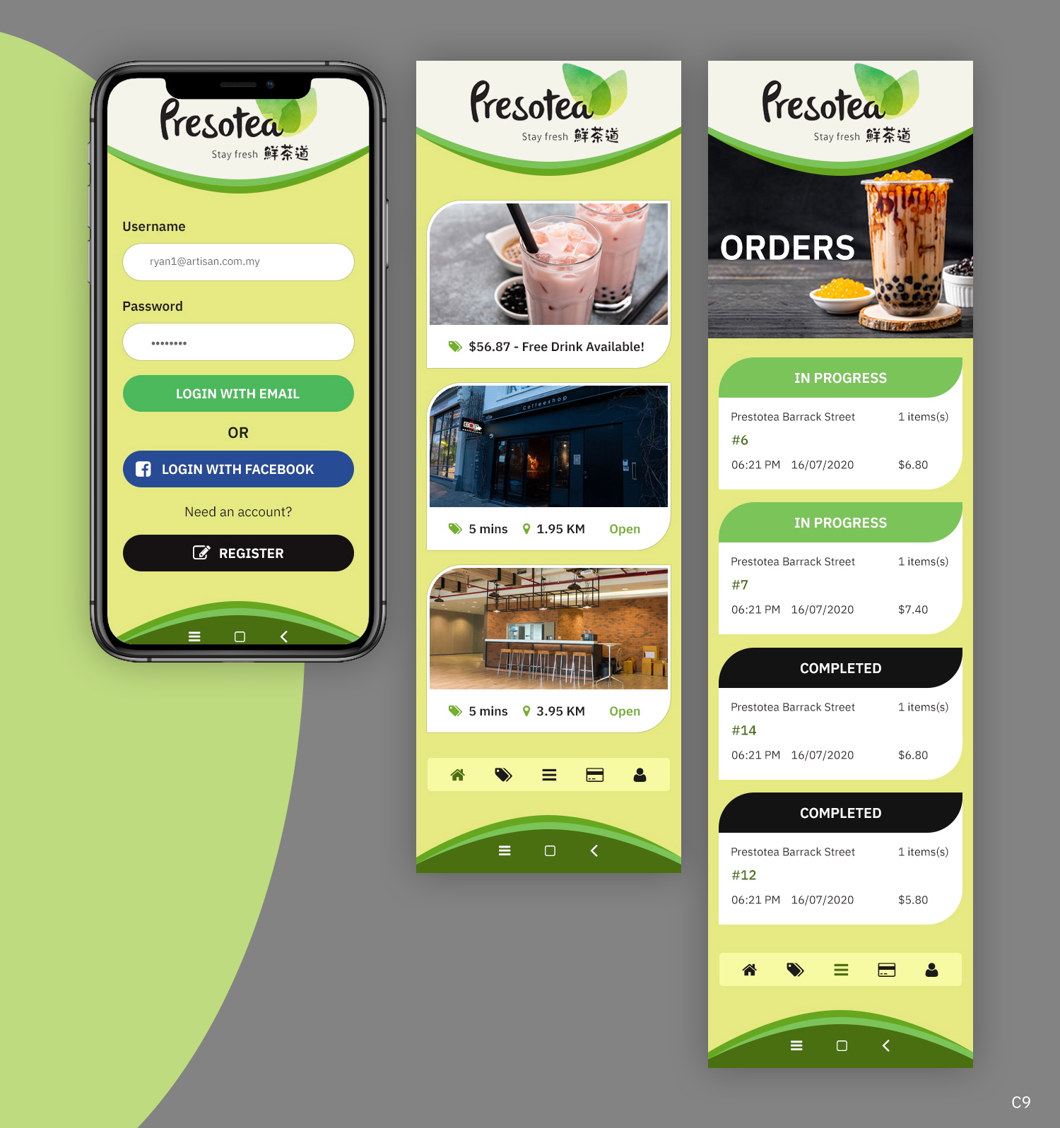 App Design by pb for Crowdconnect | Design #24991923
