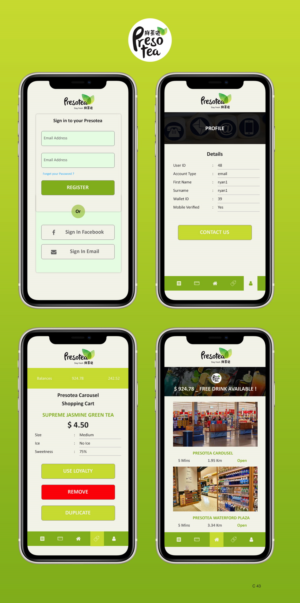 App Design by pb for Crowdconnect | Design: #24999573