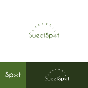 Sweet Spot Cannabis | Logo Design by designprotox