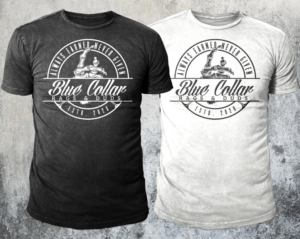 Design de T-shirt par badpixelarts pour Blue Collar Rags & Duds  | Design : #24984571