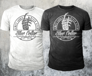 Design de T-shirt par badpixelarts pour Blue Collar Rags & Duds  | Design : #24993332