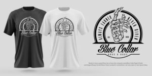 T-Shirt-Design von Risallah für Blue Collar Rags & Duds  | Design #24988320