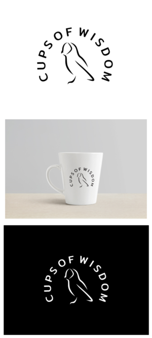 Cups of Wisdom | Diseño de Logo por AbhishekkM'24