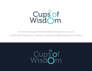 Cups of Wisdom | Diseño de Logo por nandkumar