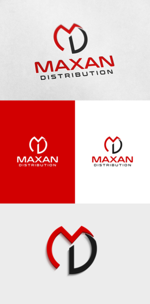 Maxan Distribution | Logo Design by 92logo