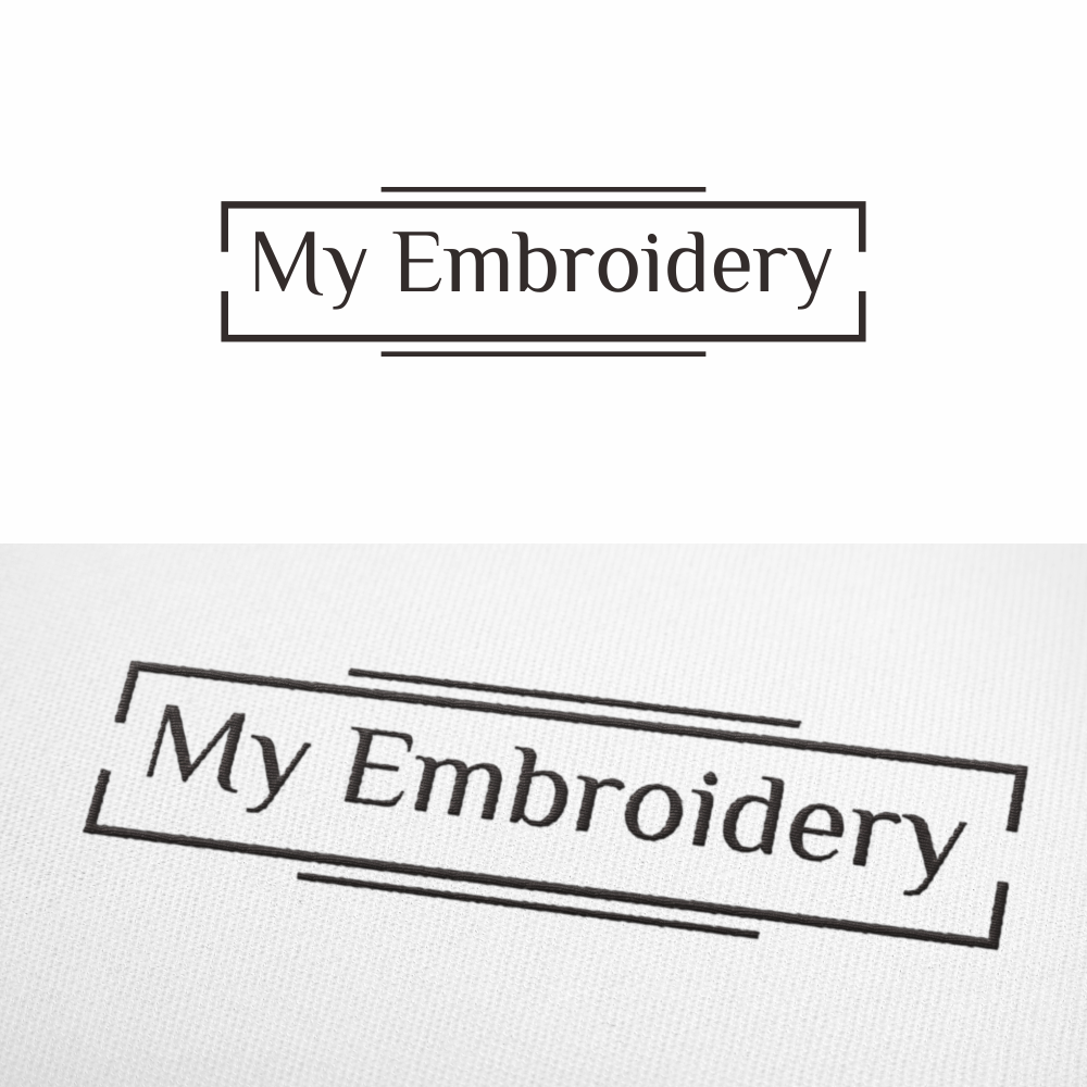 Logo Design by Handi Melandi07 2 for My embroidery  | Design #25040185