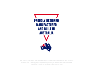 Proudly Manufactured in Australia | Logo Design by dharlan