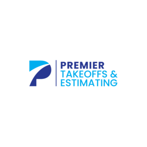 Premier Takeoffs and Estimating    2nd logo.    Premier View Roof Reports | Logo Design by rozT