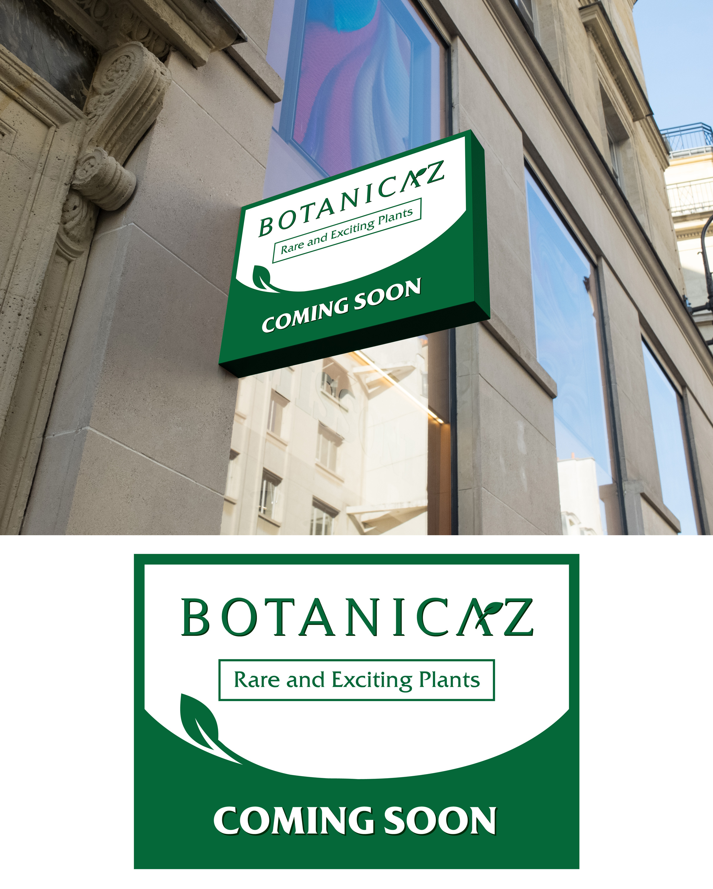 Signage Design by Impressive Solutions for Botanicaz LLC | Design #24988995