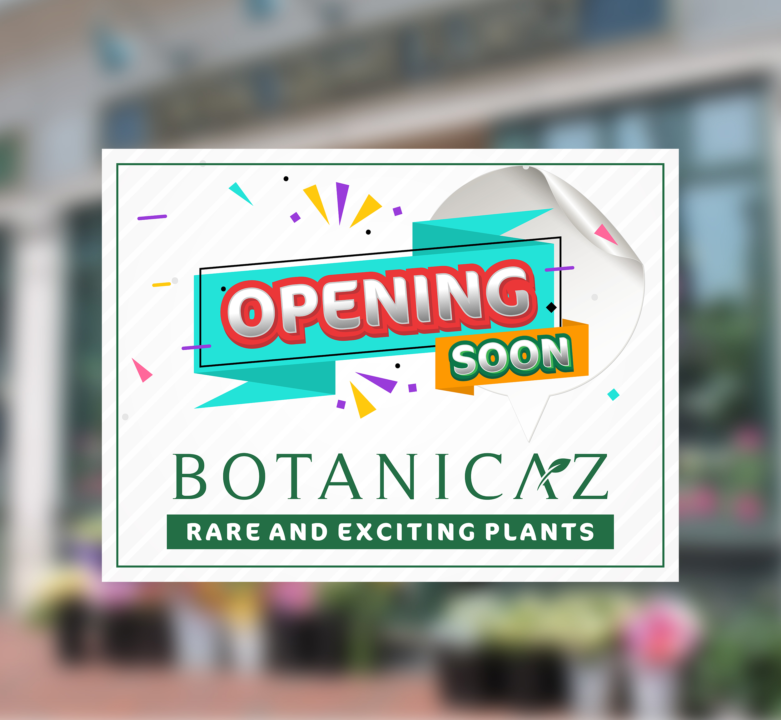 Signage Design by OwnDesign for Botanicaz LLC | Design #24987557