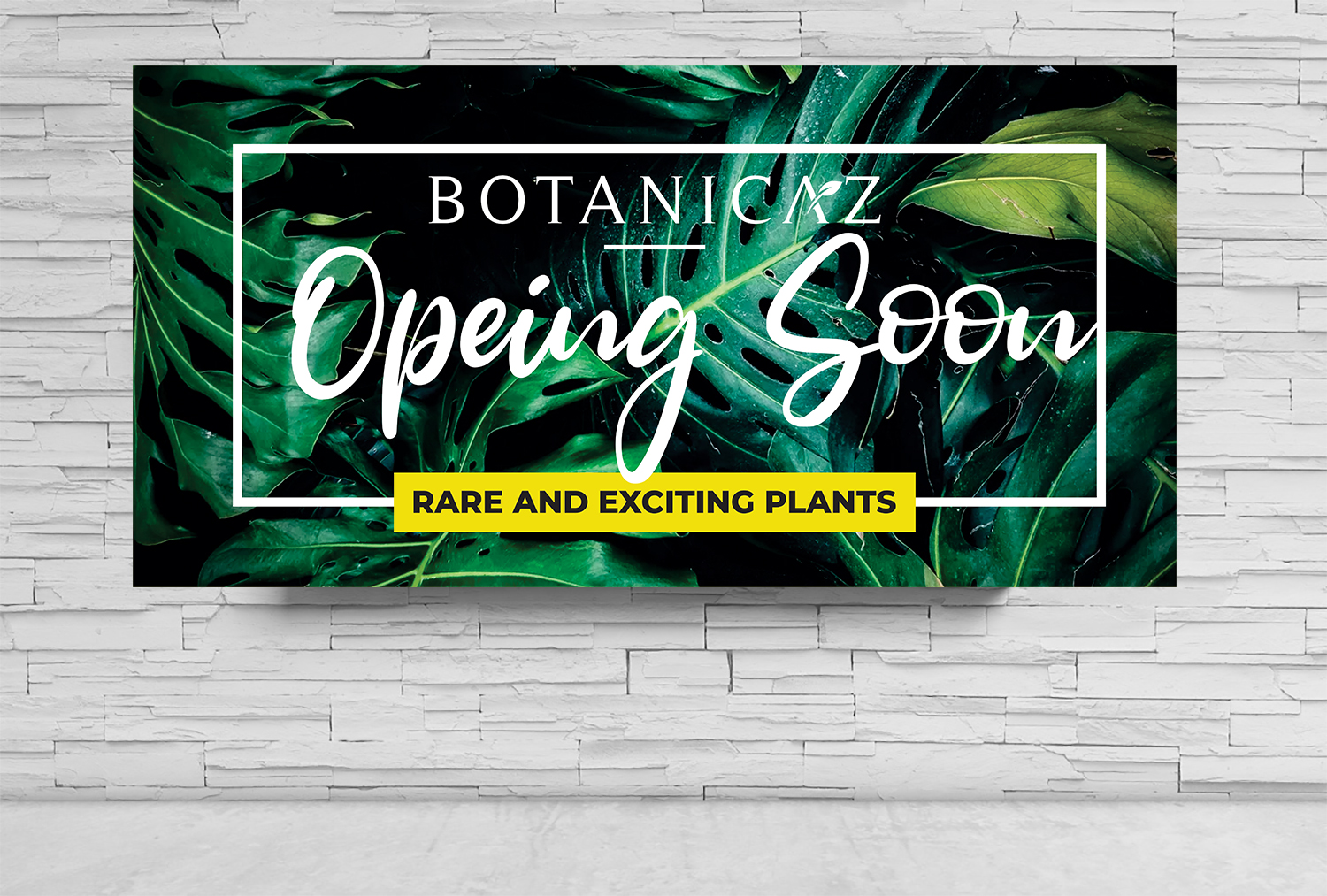 Signage Design by Aurora:) for Botanicaz LLC | Design #24990002
