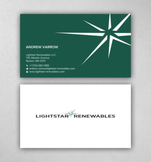 Lightstar Business Card | Visitenkarten-Design von chandrayaan.creative
