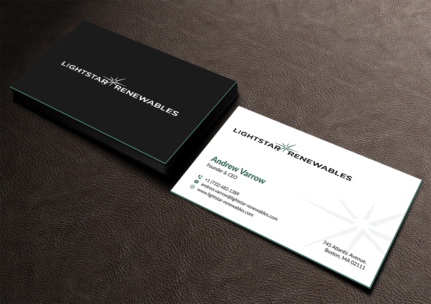 Business Card Design by Musa. A for this project | Design #24996568