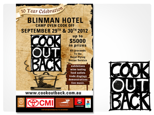 Outdoor cooking competition needs 10yr celebration poster | Diseño de Póster por Vicez