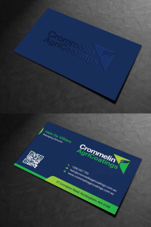 Business Card Design by INDIAN_Ashok for Crommelin AgriCoatings | Design: #24996385