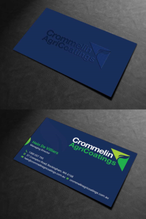 Business Card Design by INDIAN_Ashok for Crommelin AgriCoatings | Design: #24996399