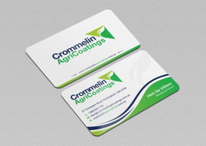 Business Card Design by INDIAN_Ashok for Crommelin AgriCoatings | Design: #24996438
