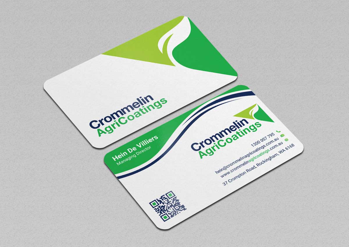 Visitenkarten-Design von INDIAN_Ashok für Crommelin AgriCoatings | Design #24996469