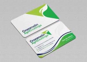 Business Card Design by INDIAN_Ashok for Crommelin AgriCoatings | Design: #24996474