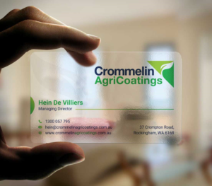Business Card Design by INDIAN_Ashok for Crommelin AgriCoatings | Design: #24996488