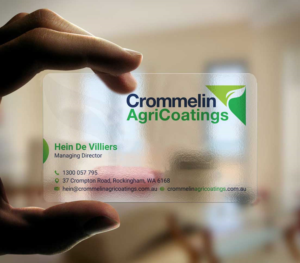 Business Card Design by INDIAN_Ashok for Crommelin AgriCoatings | Design: #24996494