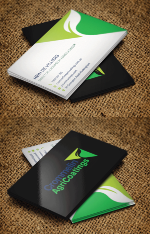 agricultural technology company needs business cards* | Business Card Design by Riz'