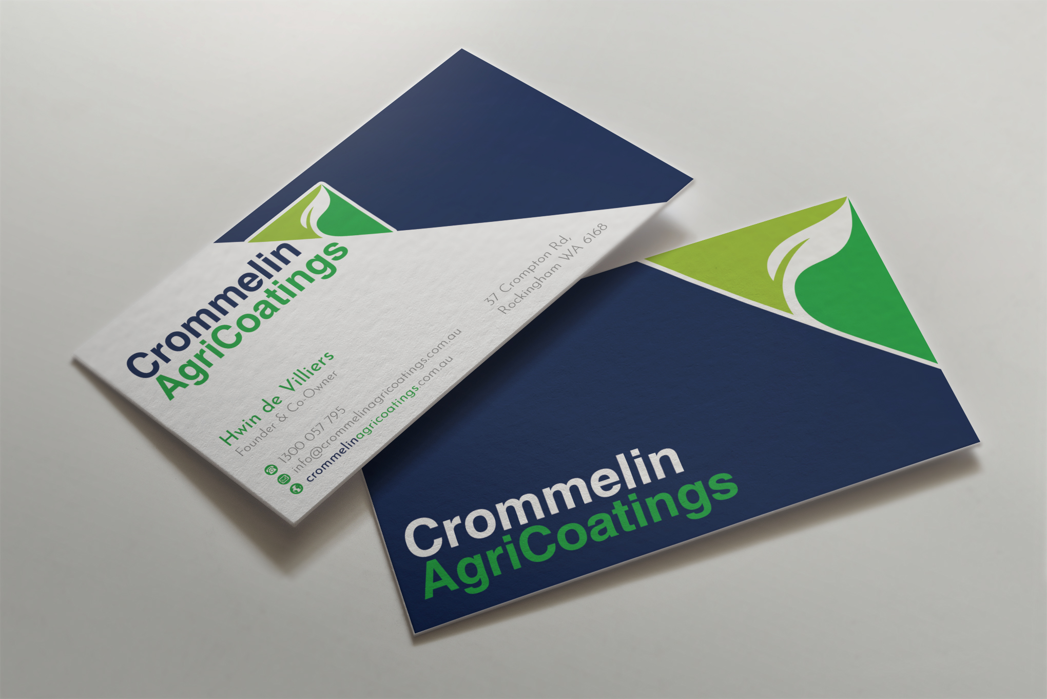 Business Card Design by WebixBD for Crommelin AgriCoatings | Design #25004151