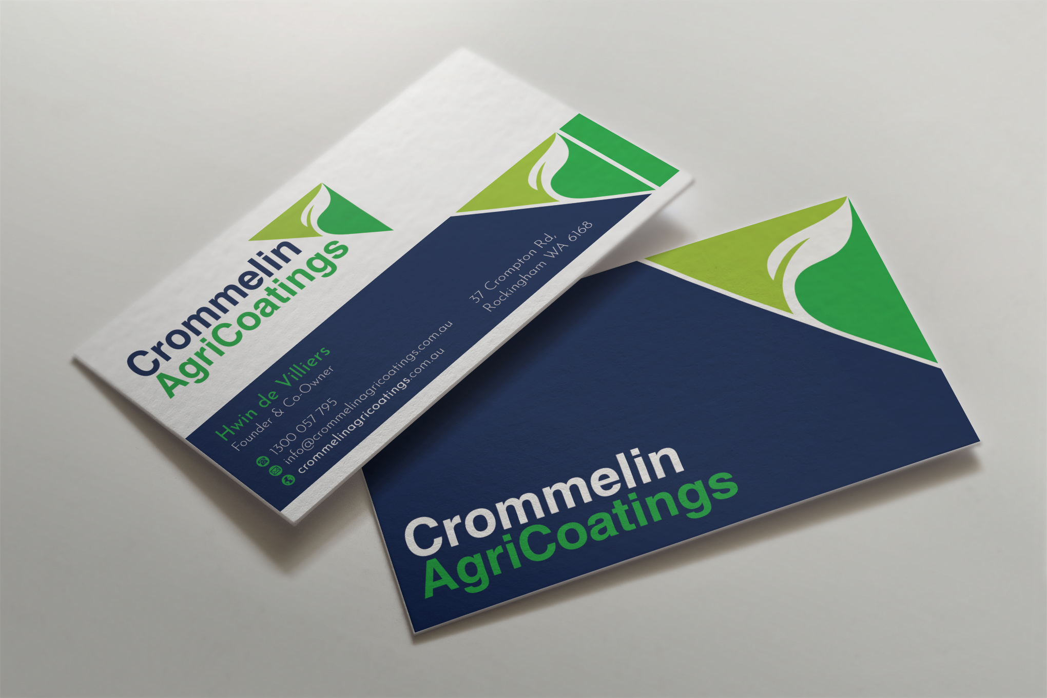 Visitenkarten-Design von WebixBD für Crommelin AgriCoatings | Design #25004205