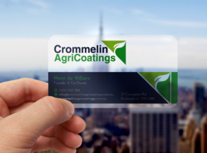 Business Card Design by WebixBD for Crommelin AgriCoatings | Design: #25004207